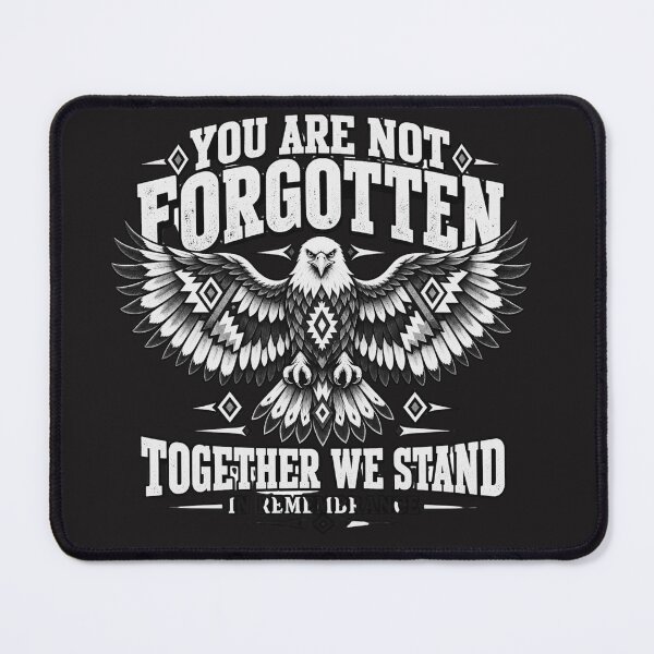 Item preview, You Are Not Forgotten Together We Stand Memorial Eagle designed and sold by OUICHA.