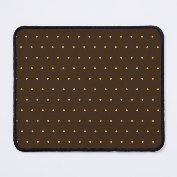 Item preview, Classic Chocolate Brown and Gold Polka Dot Pattern designed and sold by Mindful Wall Art Studio.