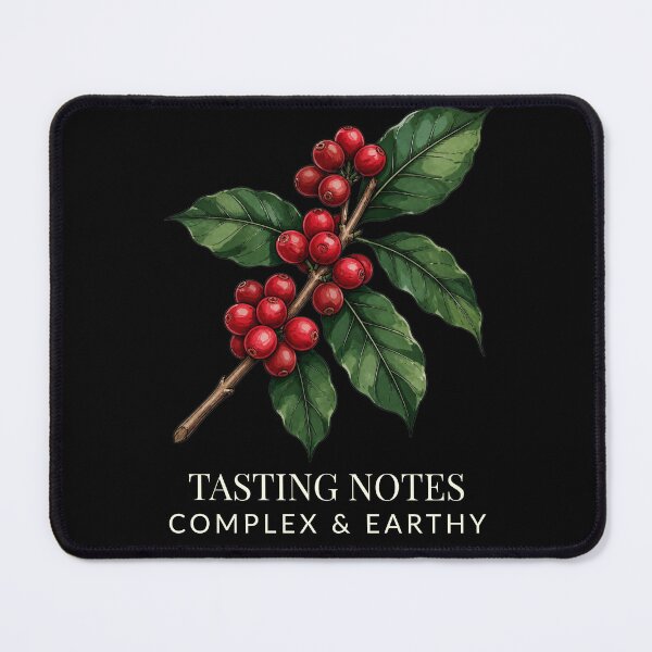 Item preview, Botanical Coffee Branch Cherries Dark Aesthetic Art designed and sold by wildsilencee.
