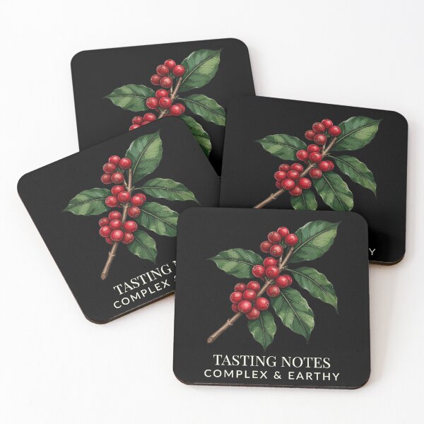 Item preview, Botanical Coffee Branch Cherries Dark Aesthetic Art designed and sold by wildsilencee.