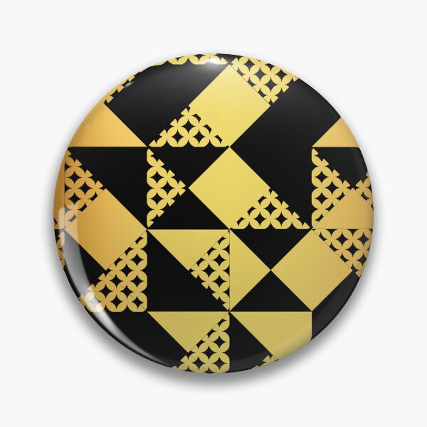 Item preview, Trendy Art Deco Gold-Hues Gradient Geometric Pattern designed and sold by DEC02.