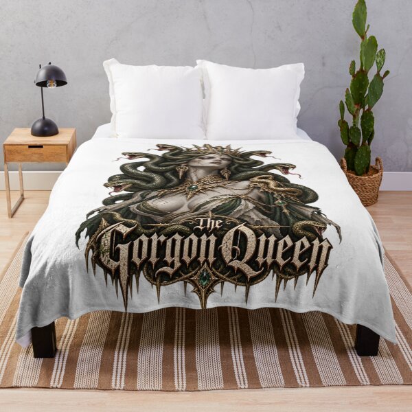 Item preview, The Gorgon Queen Dark Fantasy Medusa designed and sold by Ashen Threads Studio.
