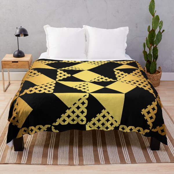 Item preview, Trendy Art Deco Gold-Hues Gradient Geometric Pattern designed and sold by DEC02.