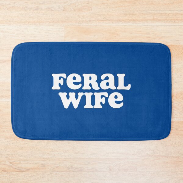 Item preview, Feral Wife Funny Wife Humor Wild Woman Marriage Gift #1 designed and sold by SalahBlt.