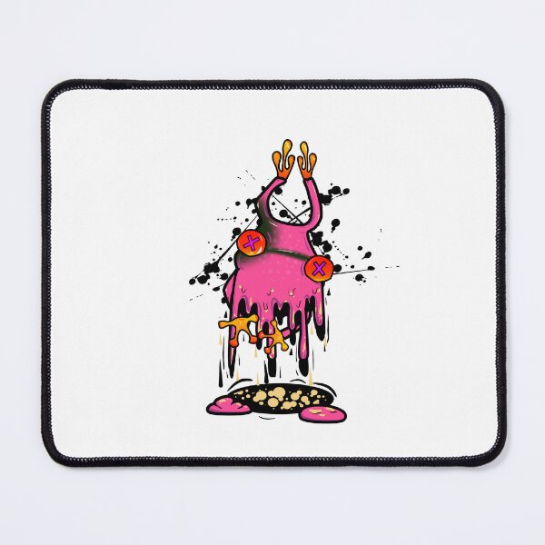 Item preview, Melting Pink Monster Crown – Cute Surreal Dripping Fantasy Creature designed and sold by ForcePrint.