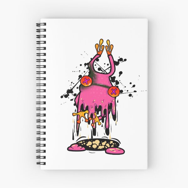 Item preview, Melting Pink Monster Crown – Cute Surreal Dripping Fantasy Creature designed and sold by ForcePrint.
