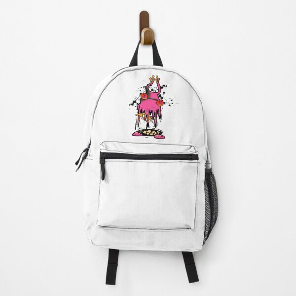 Item preview, Melting Pink Monster Crown – Cute Surreal Dripping Fantasy Creature designed and sold by ForcePrint.