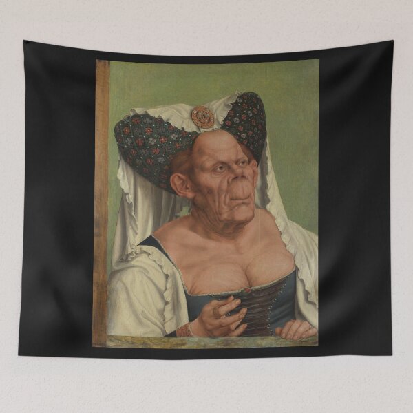 Item preview, The Ugly Duchess (Matsys) designed and sold by ArtHistorical.