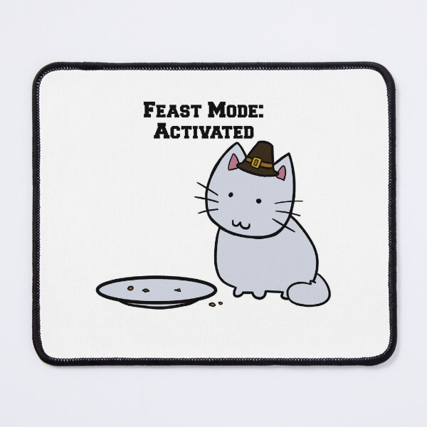 Item preview, Feast Mode: Activated (Cat Version) Dark designed and sold by ShopCNTS.