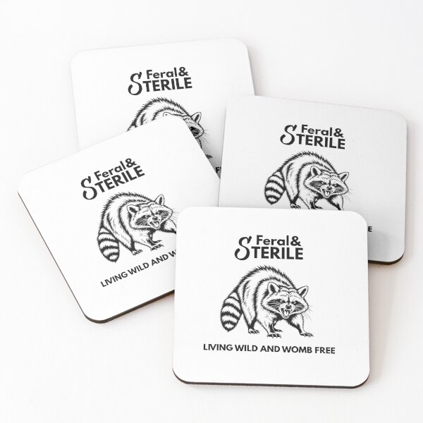 Item preview, Steral & Feral Living Wild and Womb Free designed and sold by Tamlyn212.