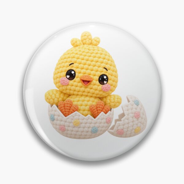 Item preview, Amigurumi - Crochet Chick in Egg designed and sold by Myra365Art.