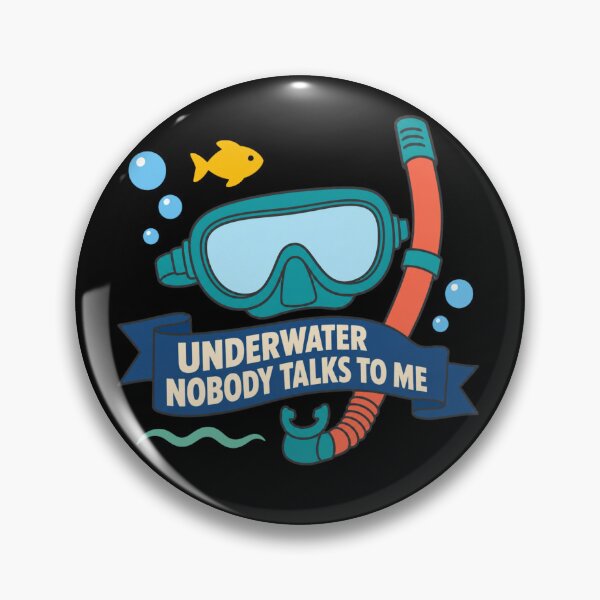 Item preview, Underwater Nobody Talks To Me – Funny Snorkeling Introvert Gift designed and sold by EpicInks24.