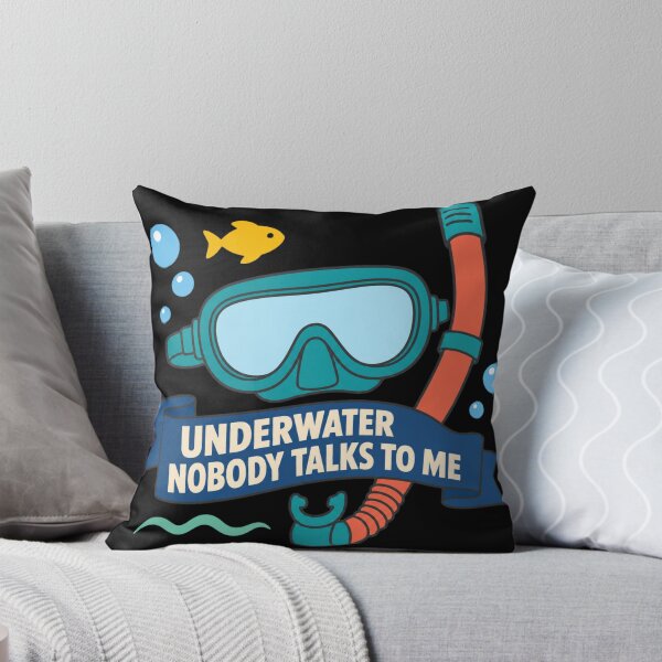 Item preview, Underwater Nobody Talks To Me – Funny Snorkeling Introvert Gift designed and sold by EpicInks24.
