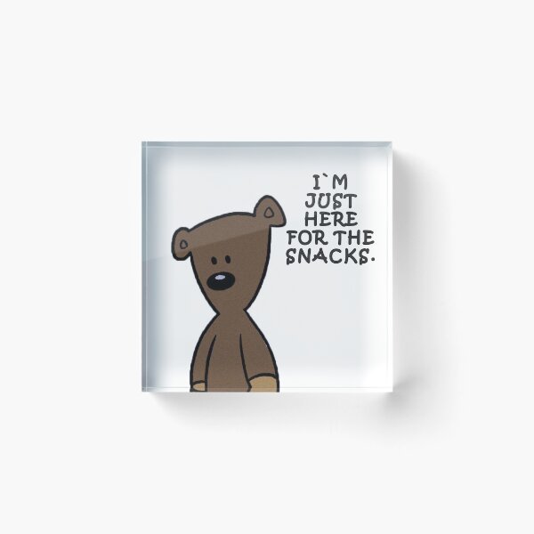 Item preview, I`m just here for the snacks designed and sold by alpho007.
