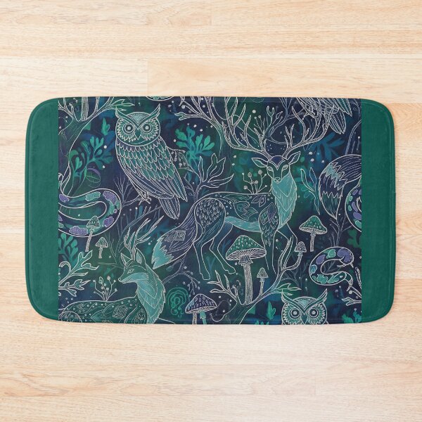 Item preview, Mystical Midnight Forest Pattern designed and sold by Azurart2.