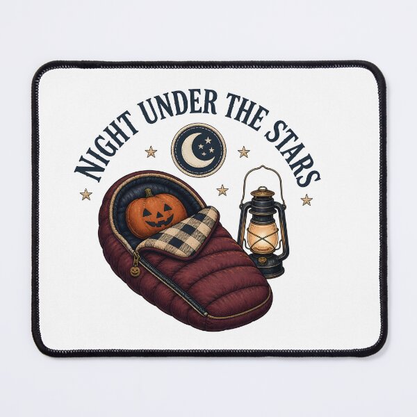 Item preview, Night Under The Stars Spooky Wilderness Camping designed and sold by RoyesButler.