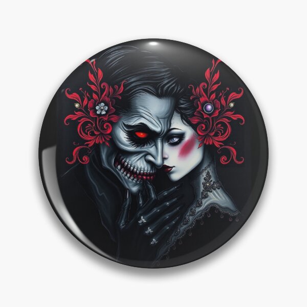 Item preview, Gothic Monster Romance - Dark Surrealism Lovers Art designed and sold by ERODED SELF.