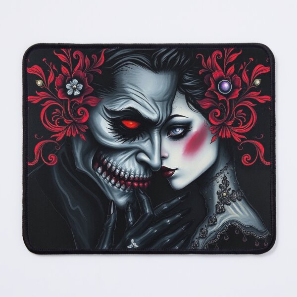 Item preview, Gothic Monster Romance - Dark Surrealism Lovers Art designed and sold by ERODED SELF.