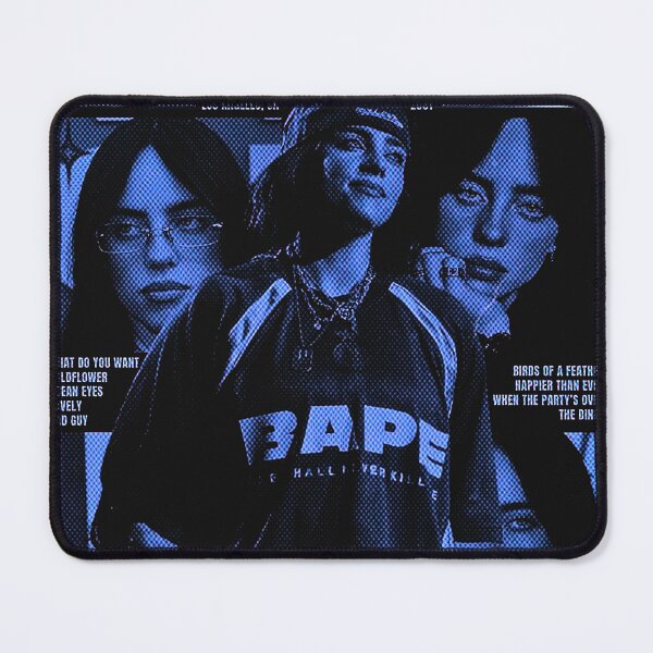 Item preview, Billie Eilish – Happier Than Ever Blue Halftone designed and sold by Retro Shinobi.