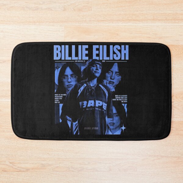 Item preview, Billie Eilish – Happier Than Ever Blue Halftone designed and sold by Retro Shinobi.