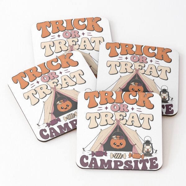 Item preview, Trick Or Treat Campsite Halloween Outdoor Camping designed and sold by RoyesButler.