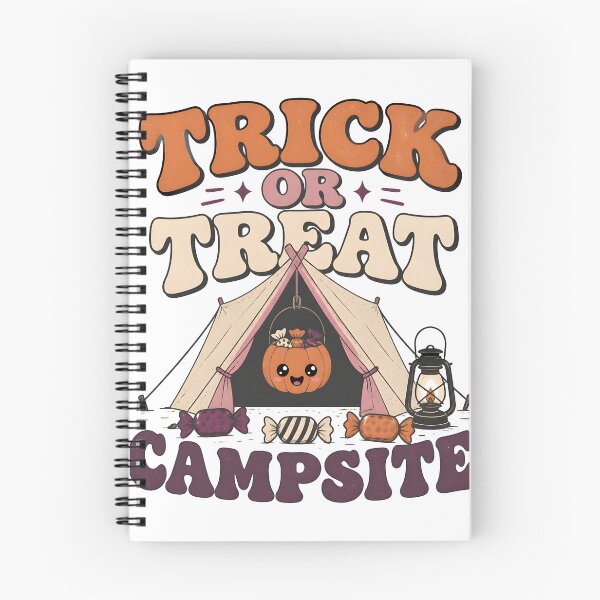 Item preview, Trick Or Treat Campsite Halloween Outdoor Camping designed and sold by RoyesButler.