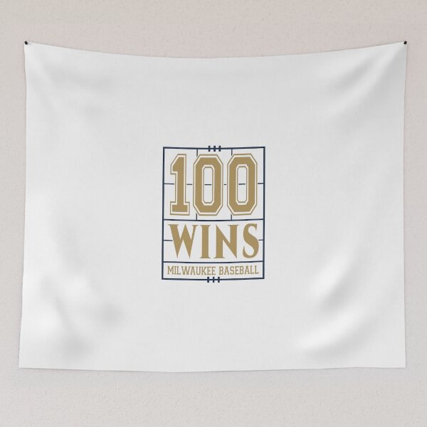 Item preview, Milwaukee Baseball 100 Wins Scoreboard Vintage designed and sold by MASMUS27.
