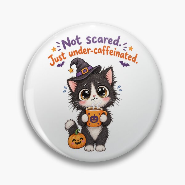 Item preview, Cute Kawaii Tuxedo Cat Halloween Coffee designed and sold by tobbyasz.