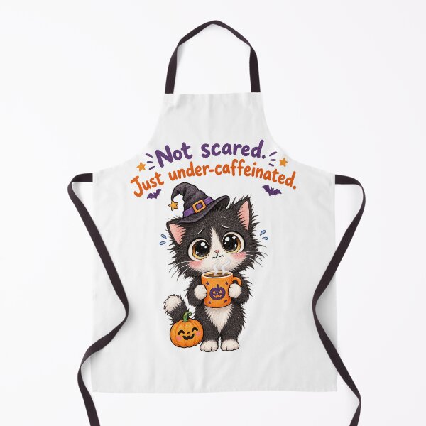 Item preview, Cute Kawaii Tuxedo Cat Halloween Coffee designed and sold by tobbyasz.