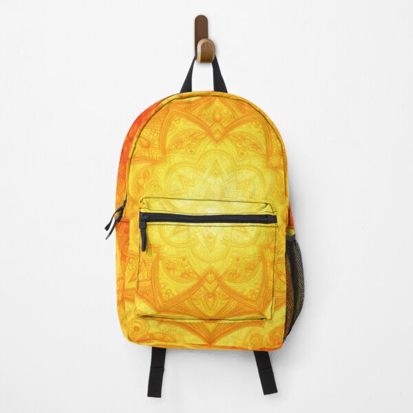 Item preview, Sacred Geometry Mandal in Orange and Yellow designed and sold by artedamensagem.