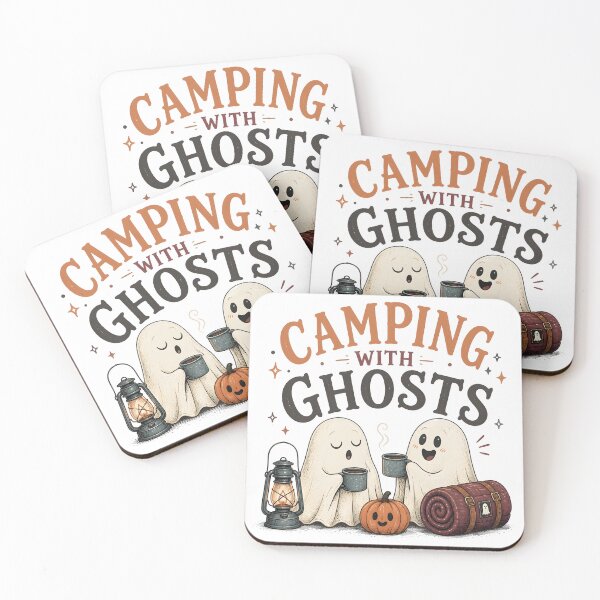 Item preview, Camping Ghosts Spooky Friendly Spirits Outdoor designed and sold by RoyesButler.