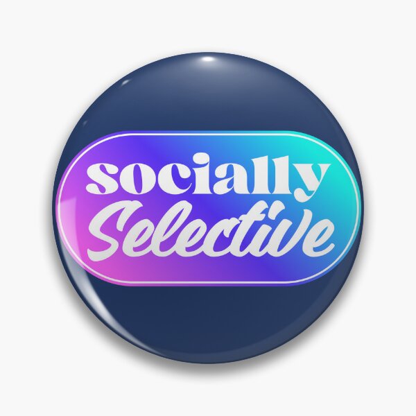 Item preview, Socially Selective designed and sold by lolamanzanas.