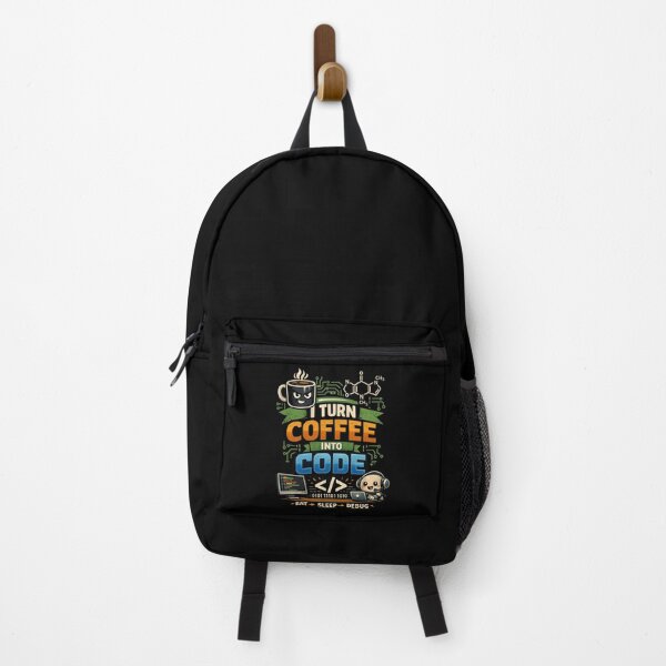 Item preview, I turn Coffee Into Code – Funny Programmer Caffeine Coding designed and sold by SidTastic .