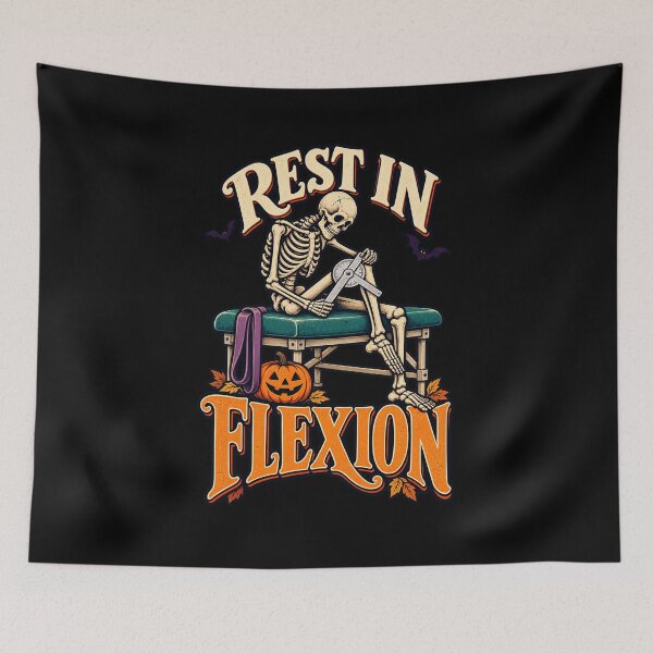 Item preview, Rest In Flexion Physical Therapy Halloween designed and sold by MOTIFOLK.