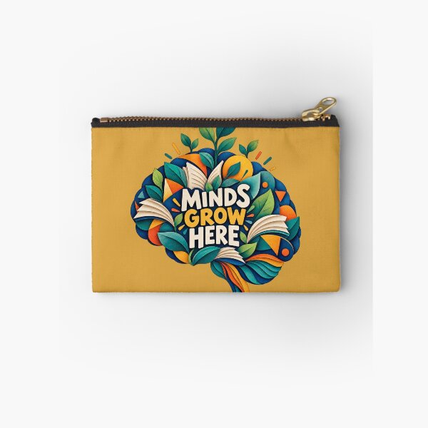 Item preview, Minds Grow Here — Colourful Teacher Appreciation Design designed and sold by CaribChroma.