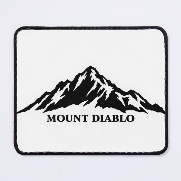 Item preview, Mount Diablo — Bold Silhouette designed and sold by Tee Visions.