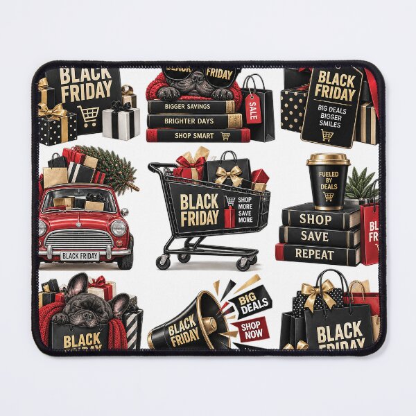 Item preview, Black Friday Shopping Deals and Gifts Collection designed and sold by Gold Turtle Lina.