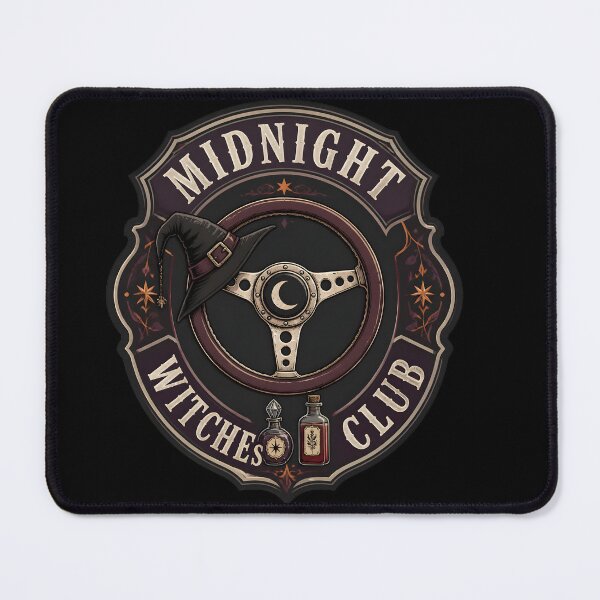 Item preview, Midnight Witch Club Gothic Vintage Emblem Badge designed and sold by RoyesButler.