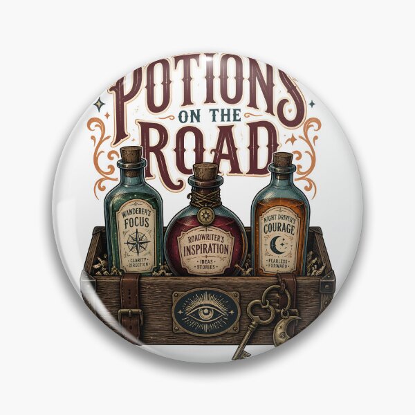 Item preview, Potions Road Trip Vintage Car Spooky Apothecary designed and sold by RoyesButler.