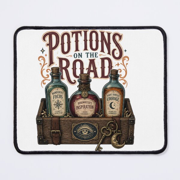 Item preview, Potions Road Trip Vintage Car Spooky Apothecary designed and sold by RoyesButler.