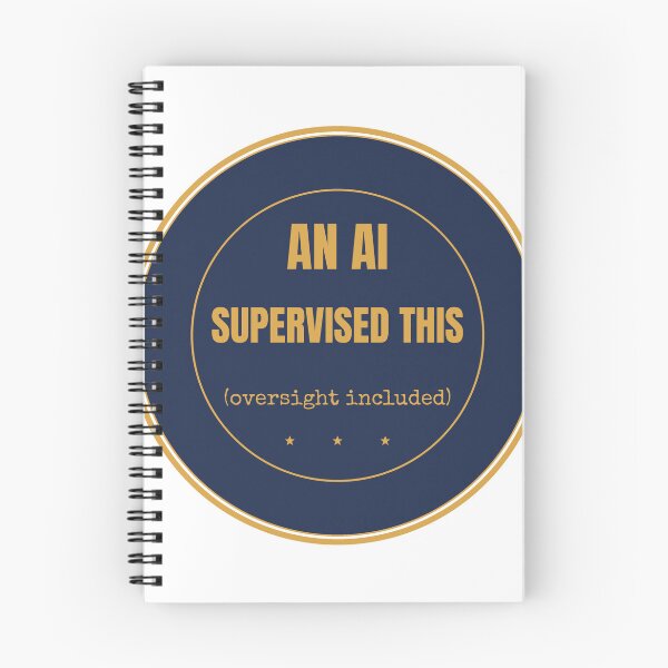 Item preview, An AI Supervised This Funny Agent Shirt Dark designed and sold by BerkleyCo.