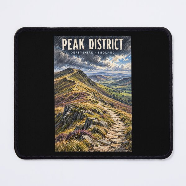 Item preview, Peak District National Park - England designed and sold by GoodOldVintage.