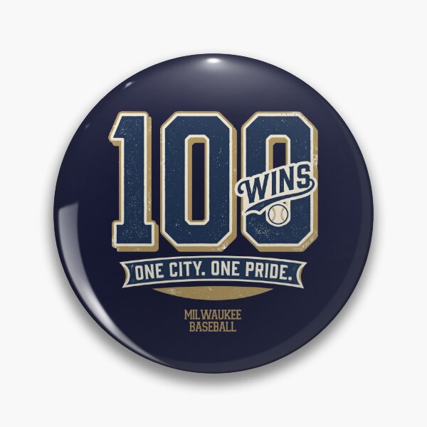 Item preview, Vintage Milwaukee Baseball 100 Wins One City One Pride designed and sold by MASMUS27.