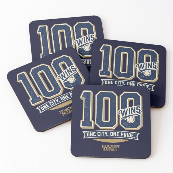 Item preview, Vintage Milwaukee Baseball 100 Wins One City One Pride designed and sold by MASMUS27.