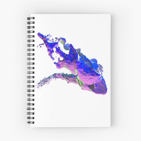 Item preview, Abstract Fluid Splash - Green Pink Horizontal designed and sold by Creatigrafo.