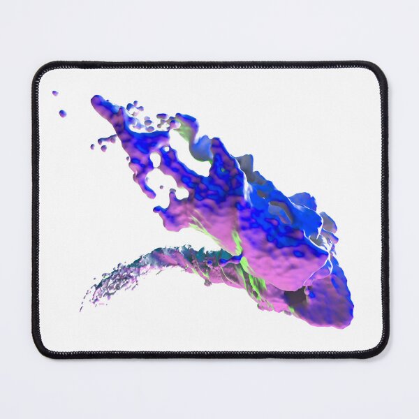 Item preview, Abstract Fluid Splash - Green Pink Horizontal designed and sold by Creatigrafo.