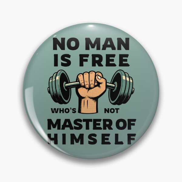 Item preview, Epictetus Stoicism Weightlifting Gym Quote - Stoic Gym Motivation designed and sold by InkyGenies.