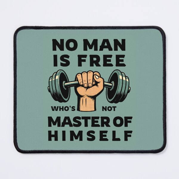 Item preview, Epictetus Stoicism Weightlifting Gym Quote - Stoic Gym Motivation designed and sold by InkyGenies.