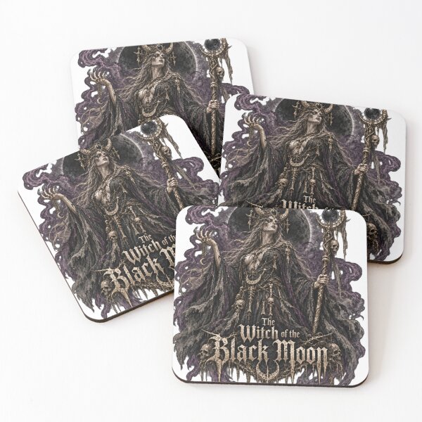 Item preview, The Witch of the Black Moon Dark Fantasy designed and sold by Ashen Threads Studio.