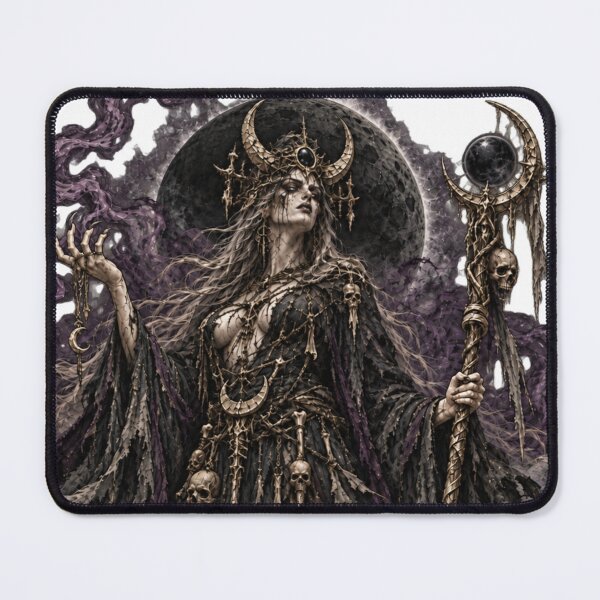 Item preview, The Witch of the Black Moon Dark Fantasy designed and sold by Ashen Threads Studio.